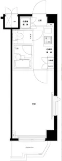 ルーブル西荻窪弐番館【6階】の間取り