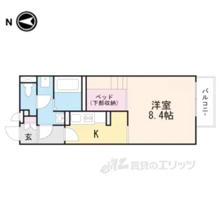 ミランダ阿星2【1階】の間取り