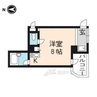プラネシア京都【7階】の間取り