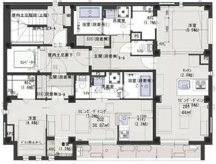 グリーンレジデンス【2階】の間取り