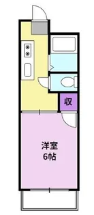 金子ハイツ【2階】の間取り