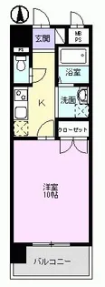 シティータワー昴【7階】の間取り