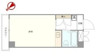 キャピタル浅草【4階】の間取り