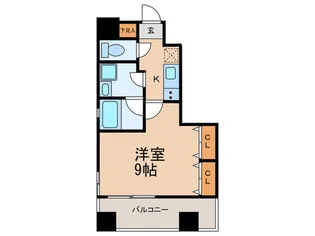 代々木パークハイツ【8階】の間取り
