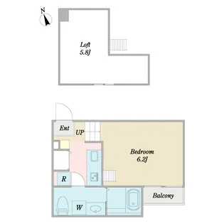 stellato【2階】の間取り