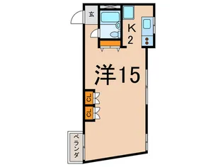 ニユーリージェンシー【2階】の間取り