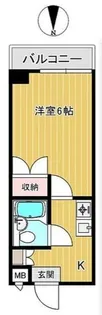 21オギサカ志村坂上【6階】の間取り