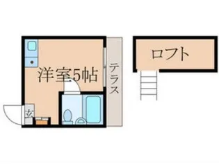 富士野方ハイツ【1階】の間取り