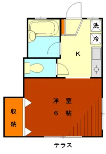アンジュ【1階】の間取り