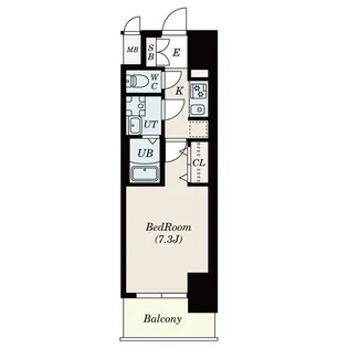 S-RESIDENCE池下駅前【6階】の間取り