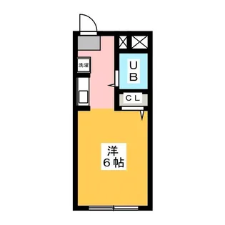 HOUSEアメニティ101【2階】の間取り
