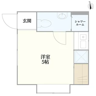 alley権之助坂【2階】の間取り