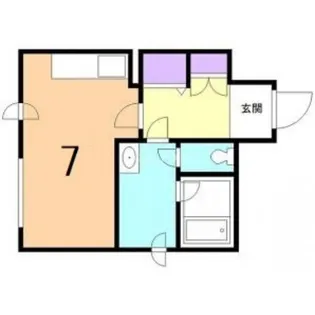 サンテ前田【3階】の間取り