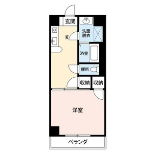 ミナミCity【4階】の間取り
