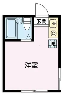 インペリアル中野【1階】の間取り