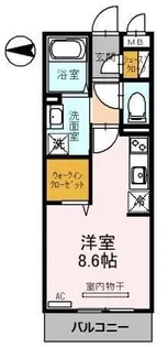 フェルカ【3階】の間取り