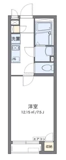 クレイノサンフィットハイム日進【1階】の間取り