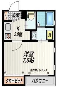 Dolphin【3階】の間取り