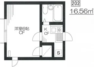 池上ハイツ【2階】の間取り