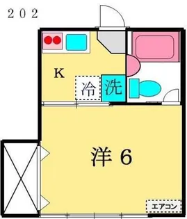 シャトー阿佐谷【2階】の間取り