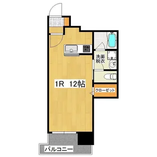 プラウディア上之園【5階】の間取り