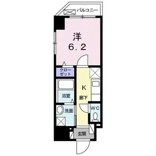 リベルラ【3階】の間取り