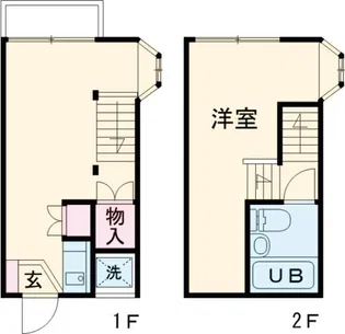芦花フローラルの間取り