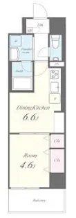 PRIME RESIDENCE NAMIKI【2階】の間取り