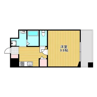 ラフィネ豊中南【2階】の間取り