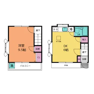 ローズガーデンハウスS31番館B棟【1階】の間取り