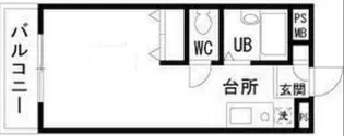 グランドール百瀬【3階】の間取り