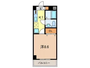 サンシャ3【2階】の間取り