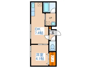 フェアリ-【4階】の間取り