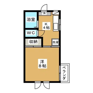 オルム馬込【2階】の間取り