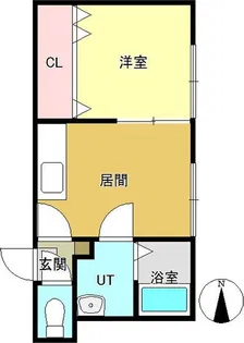 リライアブル発寒【3階】の間取り