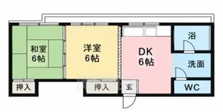 河合ビル【4階】の間取り