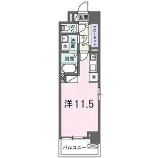 カームプレイン森崎【4階】の間取り