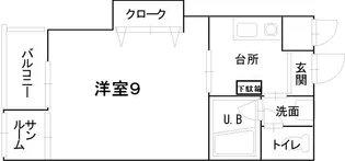 アラモード泉が丘【2階】の間取り