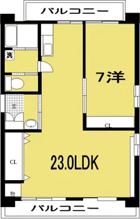 ポラリス愛宕【2階】の間取り