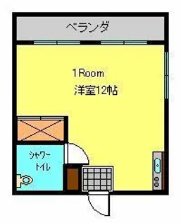 オーシャンパレス泊II【2階】の間取り