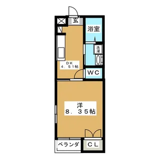 メディメゾン【1階】の間取り