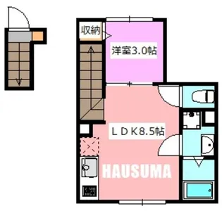 プラチナレジデンス千石【2階】の間取り