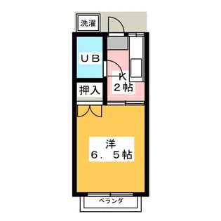 メゾン山王【1階】の間取り