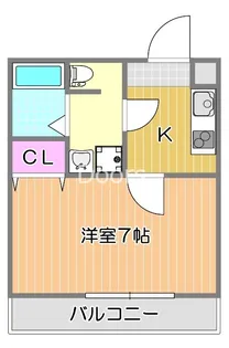 パインウエスト【3階】の間取り