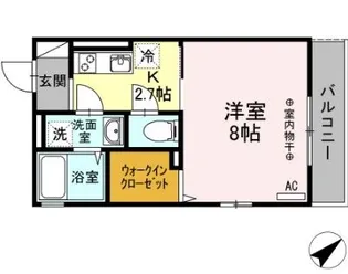 フレシール【2階】の間取り