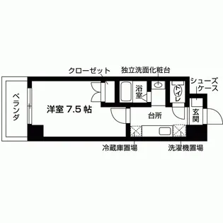 カルミア・甲子園【7階】の間取り