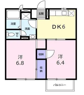 アーバンパレス A【2階】の間取り