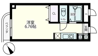 メグミマンション2【2階】の間取り