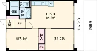 CASA MG【2階】の間取り