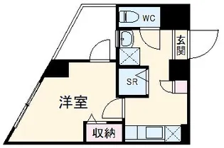 ハイツFK相模大野【4階】の間取り